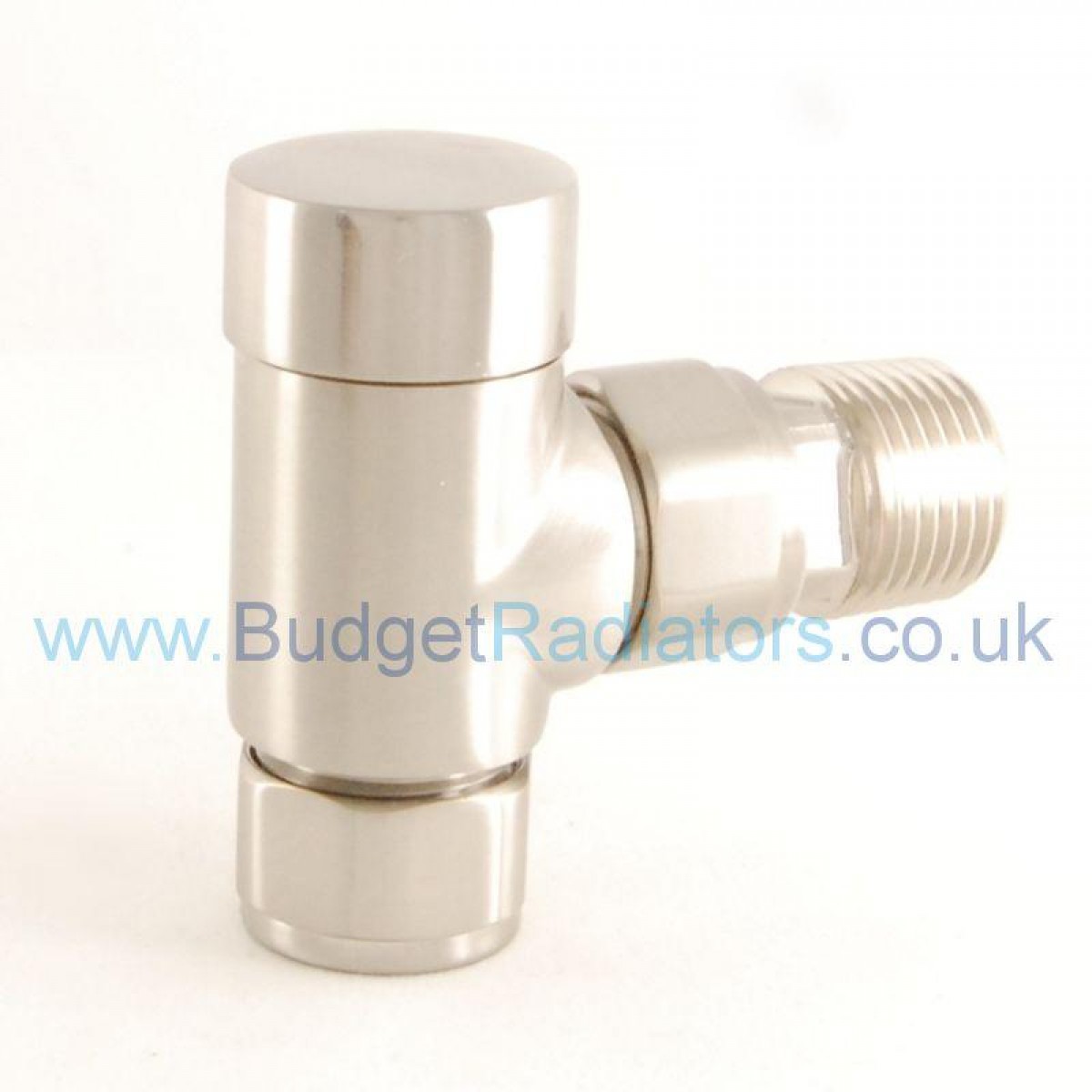 Grosvenor Angled Thermostatic Valve Set - Satin Nickel