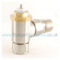 Grosvenor Angled Thermostatic Valve Set - Satin Nickel