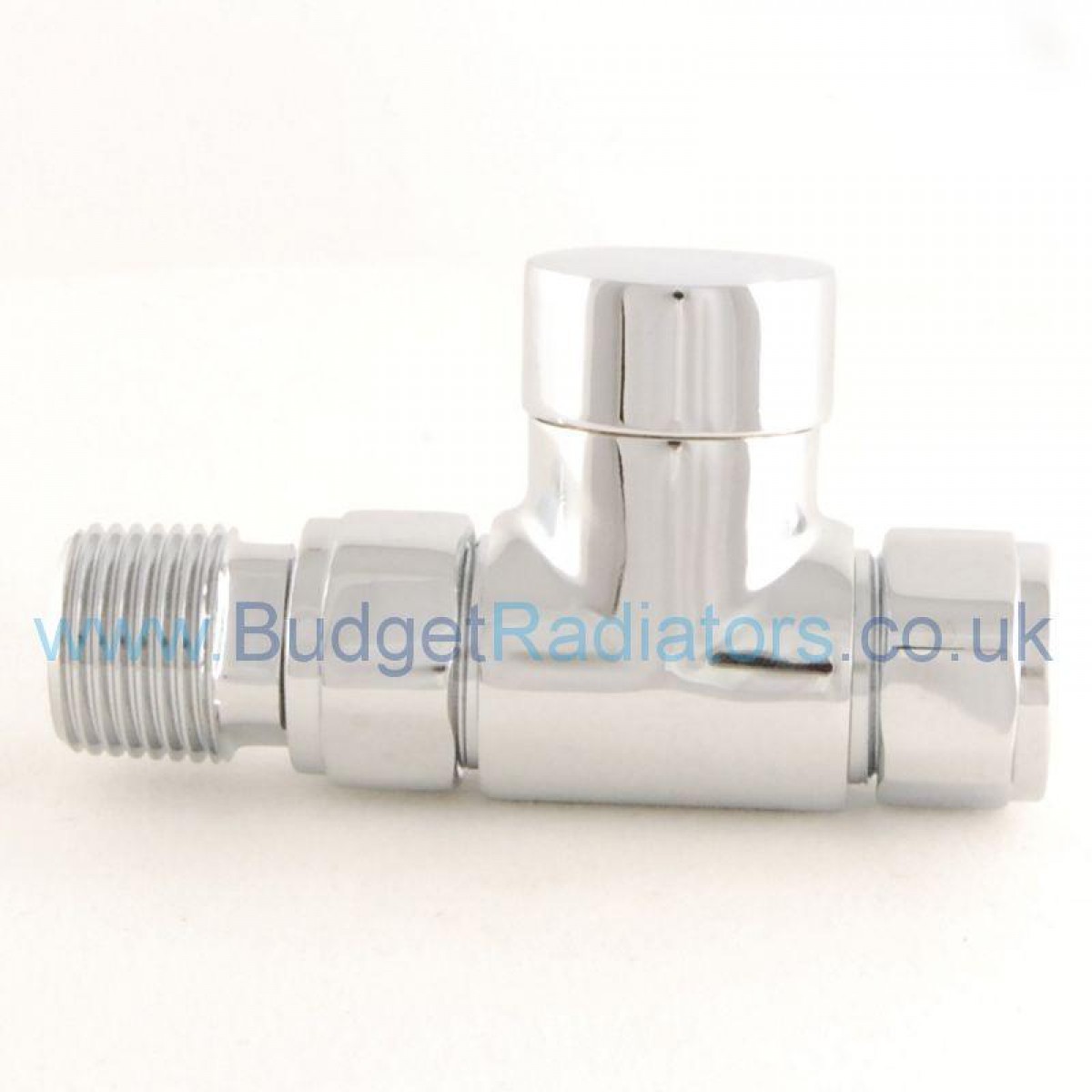 Grosvenor Straight Thermostatic Valve Set - Chrome