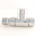 Grosvenor Straight Thermostatic Valve Set - Chrome