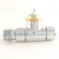 Grosvenor Straight Thermostatic Valve Set - Chrome
