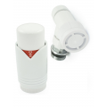 Grosvenor Angled Thermostatic Valve Set - All White Grosvenor Angled Thermostatic Valve Set - All White