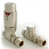Grosvenor Straight Thermostatic Valve Set - Satin Nickel