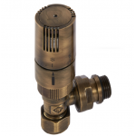 Kingston Angled TRV Set - Antique Brass