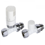 Kingston Straight TRV Set - White