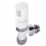 Kingston Angled TRV Set - White