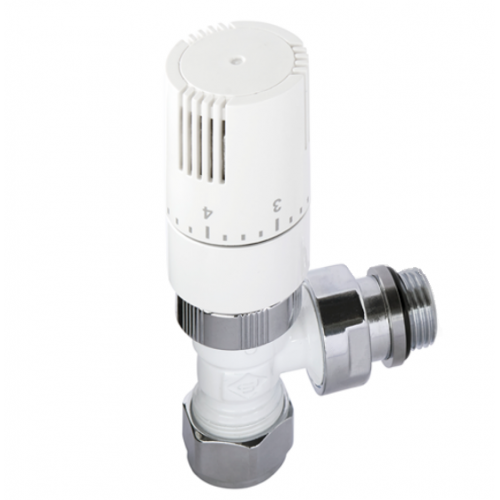Kingston Angled TRV Set - White - Kingston TRV Range