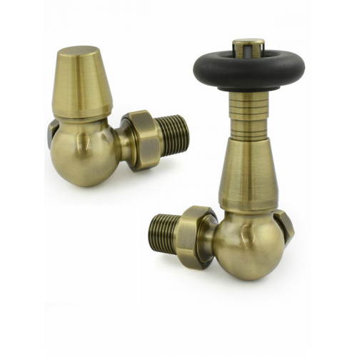 Lambeth Corner TRV Set - Antique Brass - Lambeth TRV Range