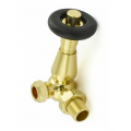 Lambeth Corner TRV Set - Polished Brass Lambeth Corner TRV Set - Polished Brass