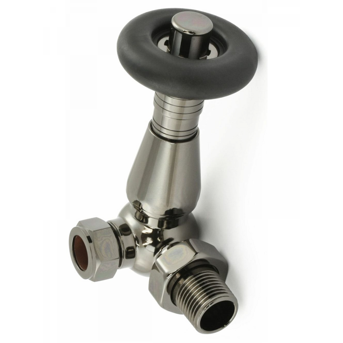 Lambeth Corner TRV Set - Black Nickel
