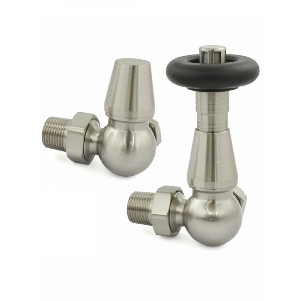 Lambeth Corner TRV Set - Satin Nickel Lambeth Corner TRV Set - Satin Nickel