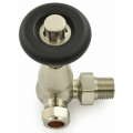 Lambeth Corner TRV Set - Satin Nickel Lambeth Corner TRV Set - Satin Nickel