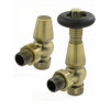Lambeth Angled TRV Set - Antique Brass