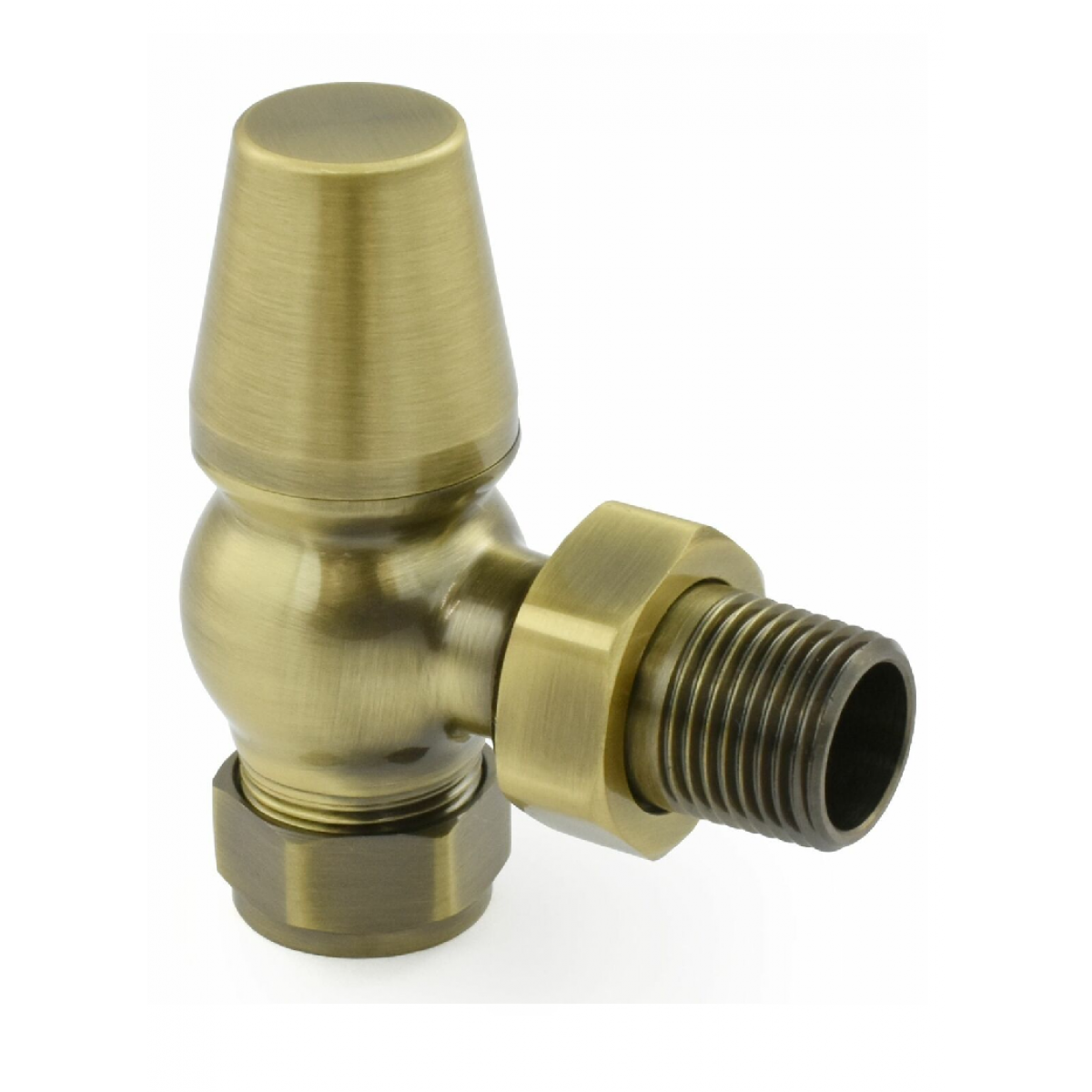Lambeth Angled TRV Set - Antique Brass