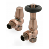 Lambeth Angled TRV Set - Antique Copper