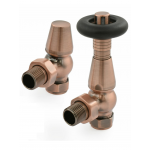 Lambeth Angled TRV Set - Antique Copper