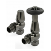 Lambeth Angled TRV Set - Black Nickel