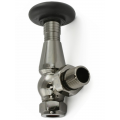Lambeth Angled TRV Set - Black Nickel