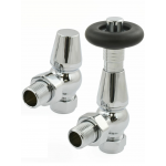 Lambeth Angled TRV Set - Polished Chrome