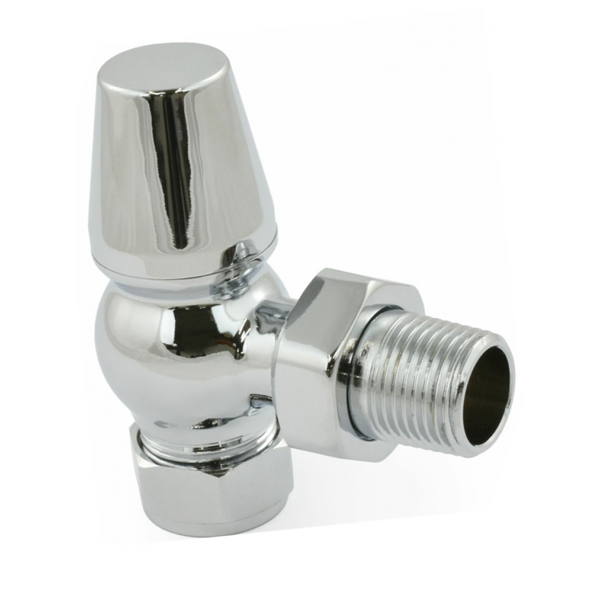 Lambeth Angled TRV Set - Polished Chrome