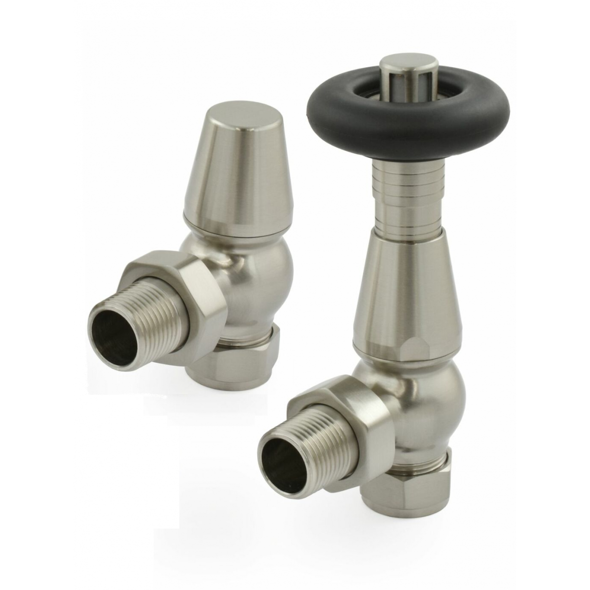 Lambeth Angled TRV Set - Satin Nickel