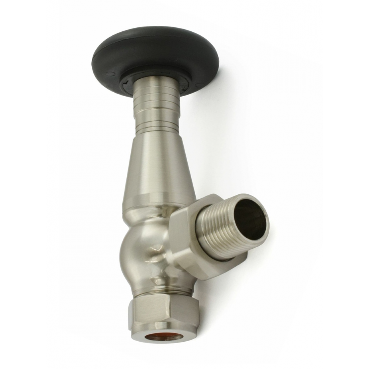 Lambeth Angled TRV Set - Satin Nickel