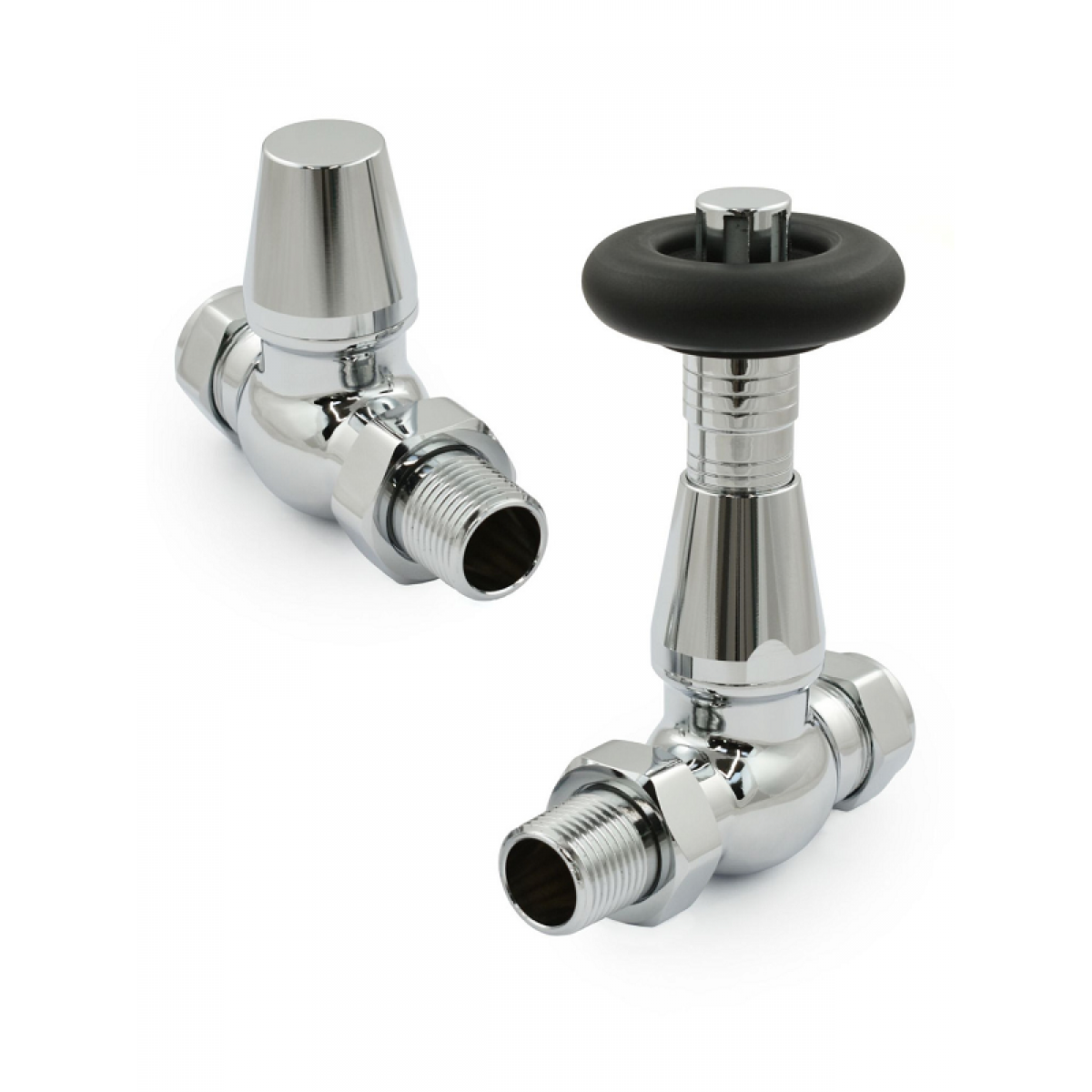 Lambeth Straight TRV Set - Polished Chrome