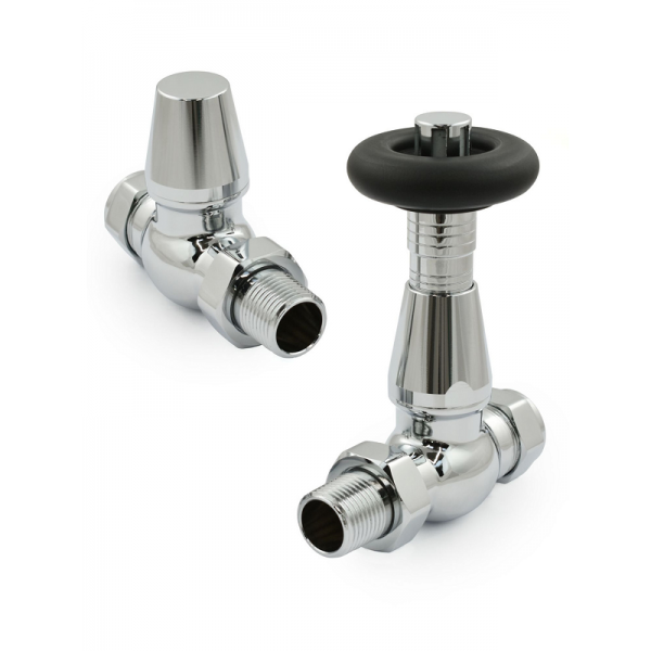 Lambeth Straight TRV Set - Polished Chrome