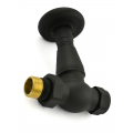 Lambeth Straight TRV Set - Textured Black