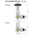 Lambeth Corner TRV Set - Black Nickel Lambeth Corner TRV Set - Black Nickel