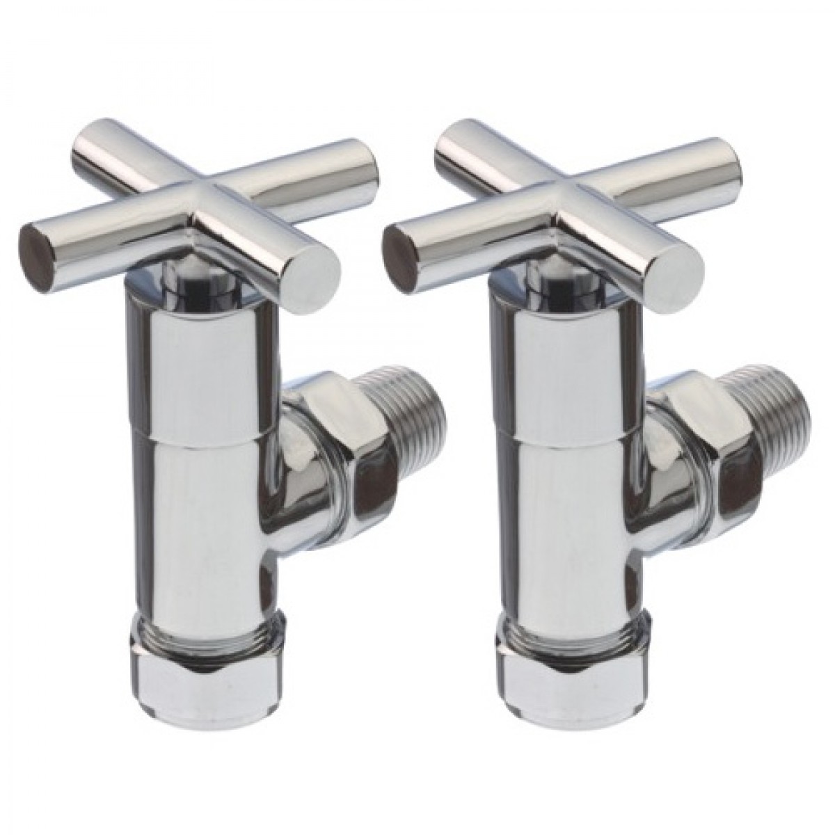 Livingstone Manual Chrome Angled Valve