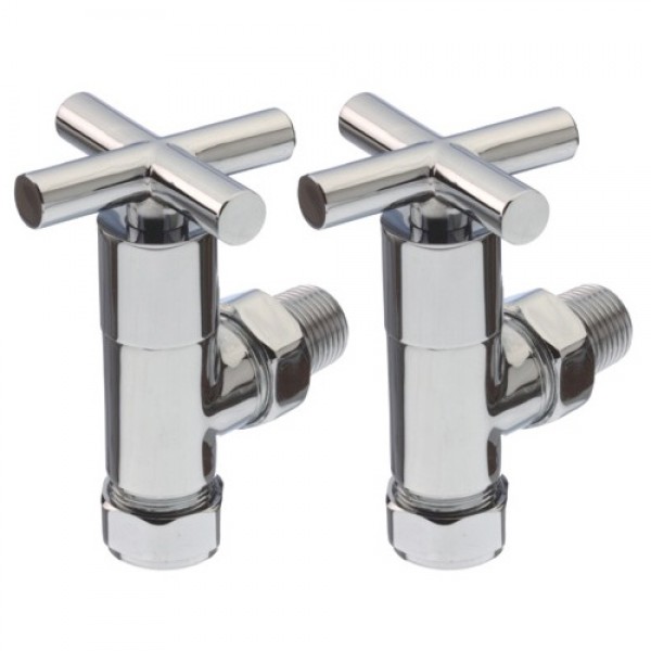 Livingstone Manual Chrome Angled Valve