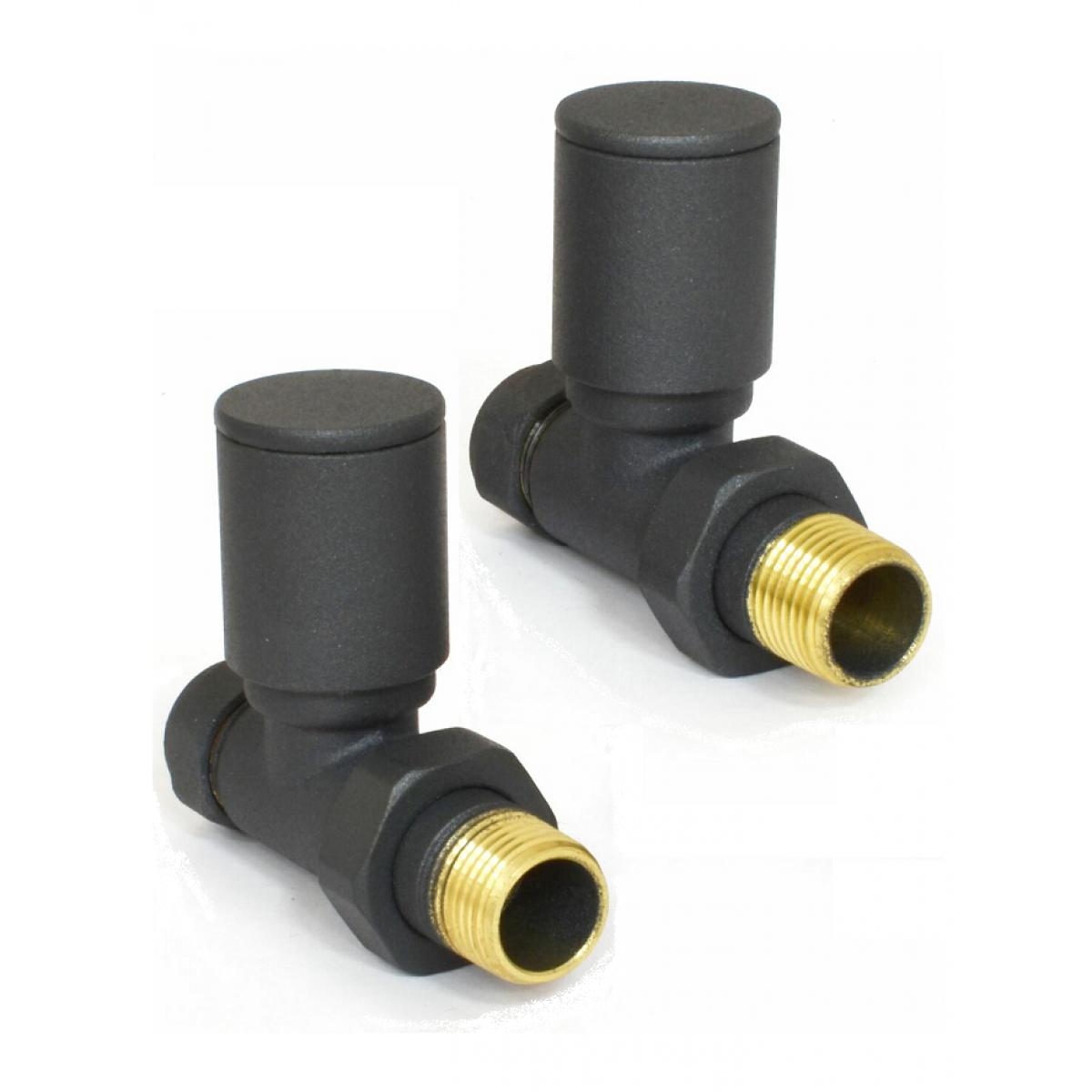 Milan Angled Manual Valve - Anthracite