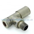 Milan Angled Manual Valve - Antique Brass Milan Angled Manual Valve - Antique Brass