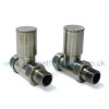Milan Straight Manual Valve - Antique Brass