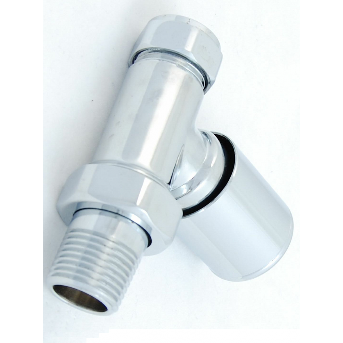 Milan Straight Manual Valve - Chrome