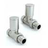Milan Straight Manual Valve - Satin Nickel