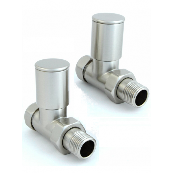 Milan Straight Manual Valve - Satin Nickel Milan Straight Manual Valve - Satin Nickel
