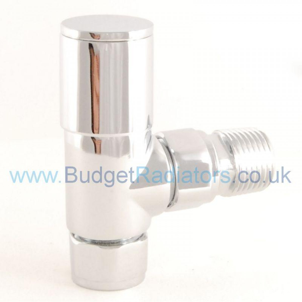Milan Angled Manual Valve - Chrome