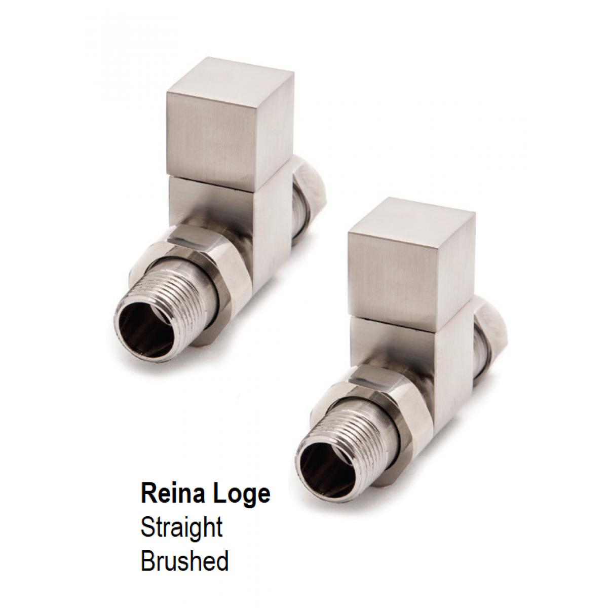 Loge Straight Manual Valve, Brushed