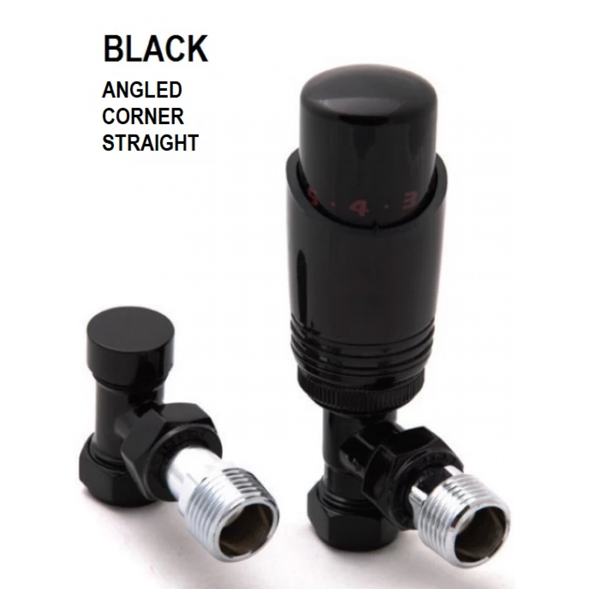 Modal TRV Set, Black