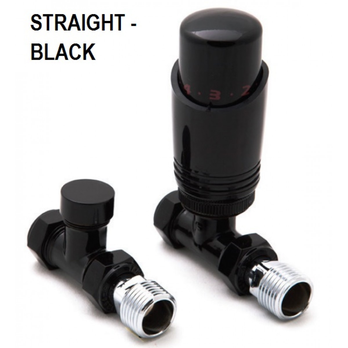 Modal TRV Set, Black