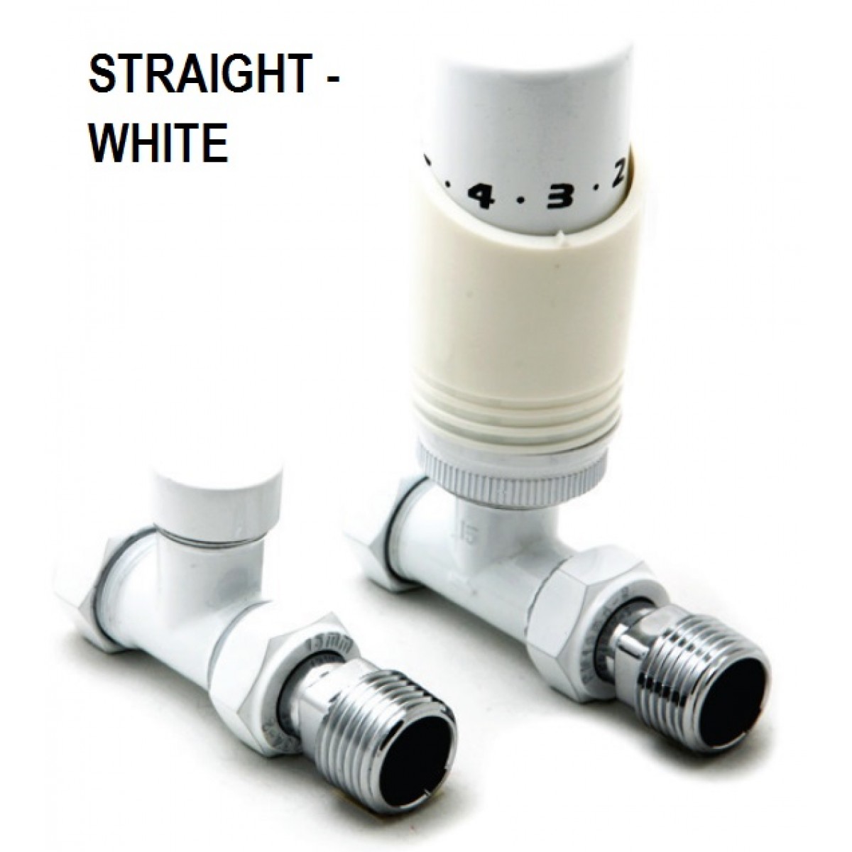 Modal TRV Set, White