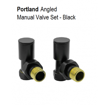 Portland Manual Valve - Black