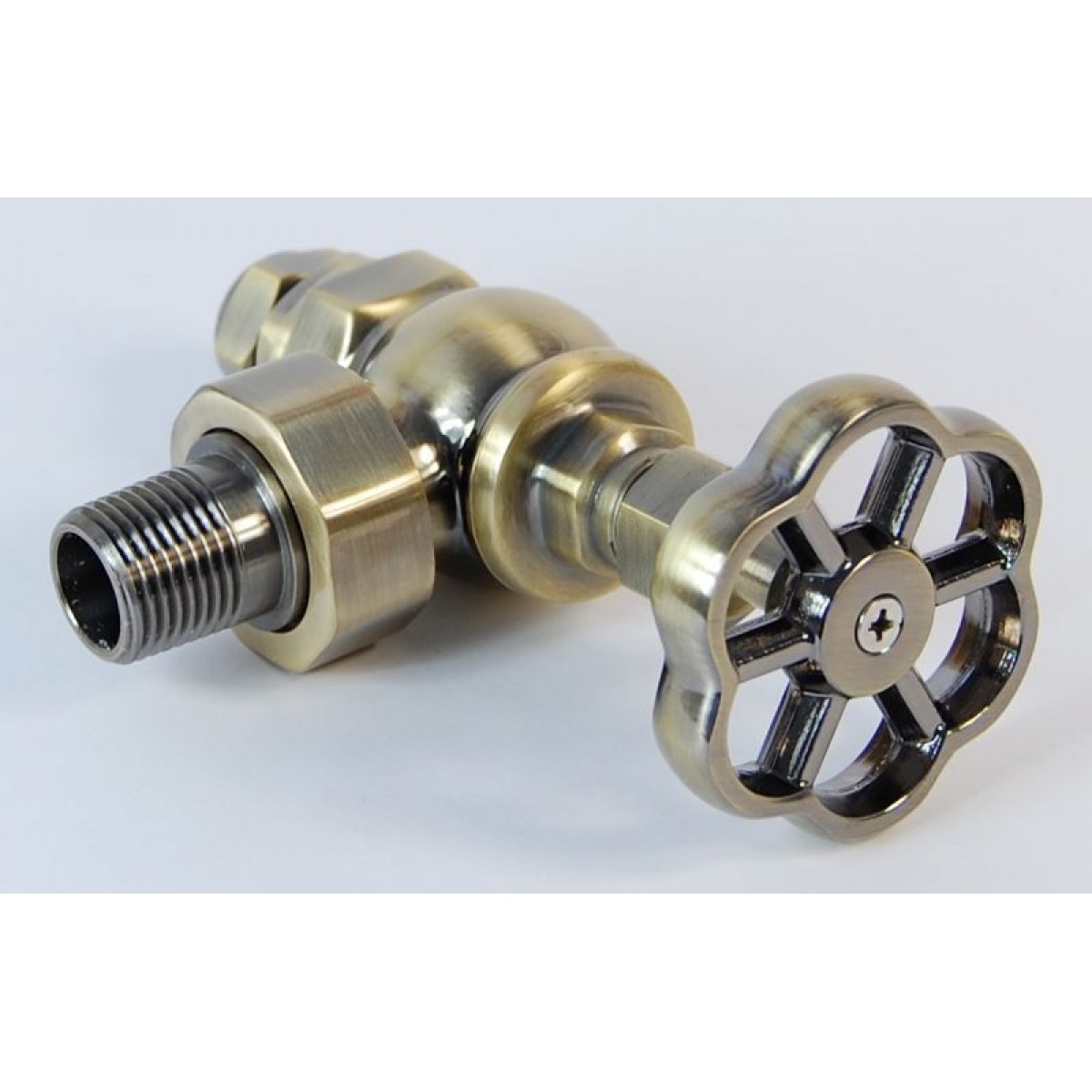 Rosa Manual Valve Set - Antique Brass