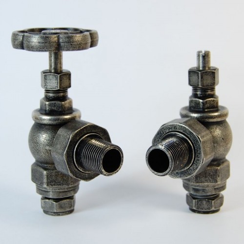 Rosa Manual Valve Set - Pewter - Rosa Manual Valve Range