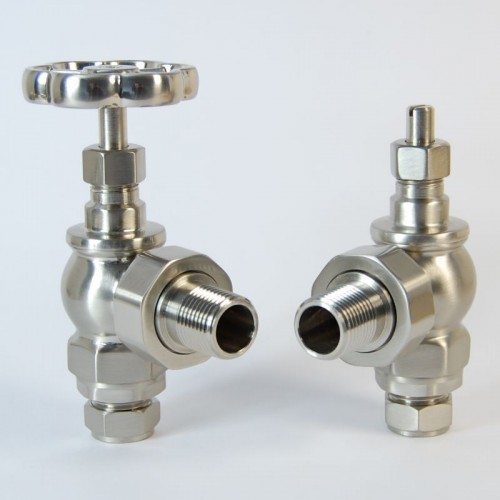 Rosa Manual Valve Set - Satin Nickel - Rosa Manual Valve Range