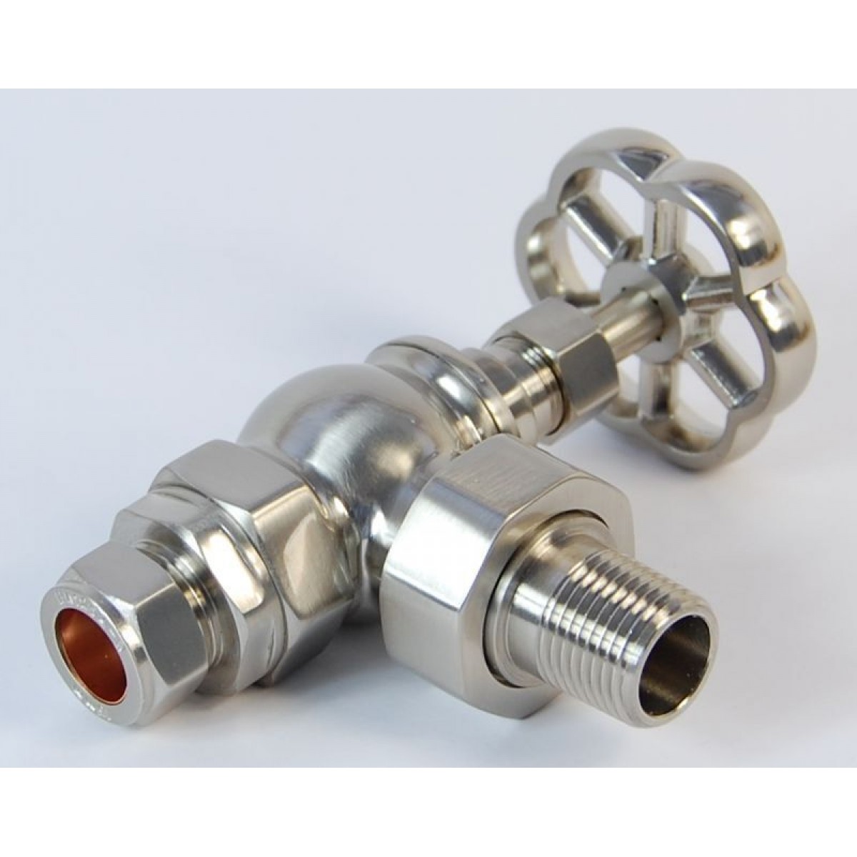 Rosa Manual Valve Set - Satin Nickel