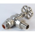 Rosa Manual Valve Set - Satin Nickel Rosa Manual Valve Set - Satin Nickel