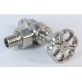 Rosa Manual Valve Set - Satin Nickel Rosa Manual Valve Set - Satin Nickel